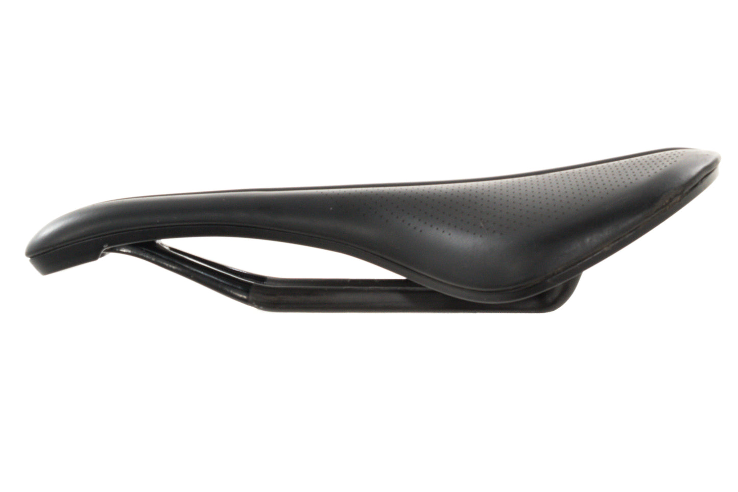 USED Bontrager Verse Pro 155mm Carbon Rail Cutout Saddle