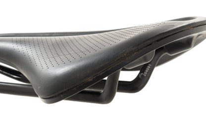 USED Bontrager Verse Pro 155mm Carbon Rail Cutout Saddle