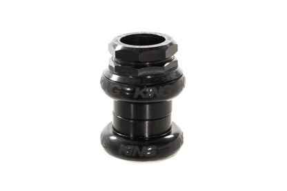 USED Chris King GripNut 1" Threaded Headset Black Sotto Voce Sealed Bearing