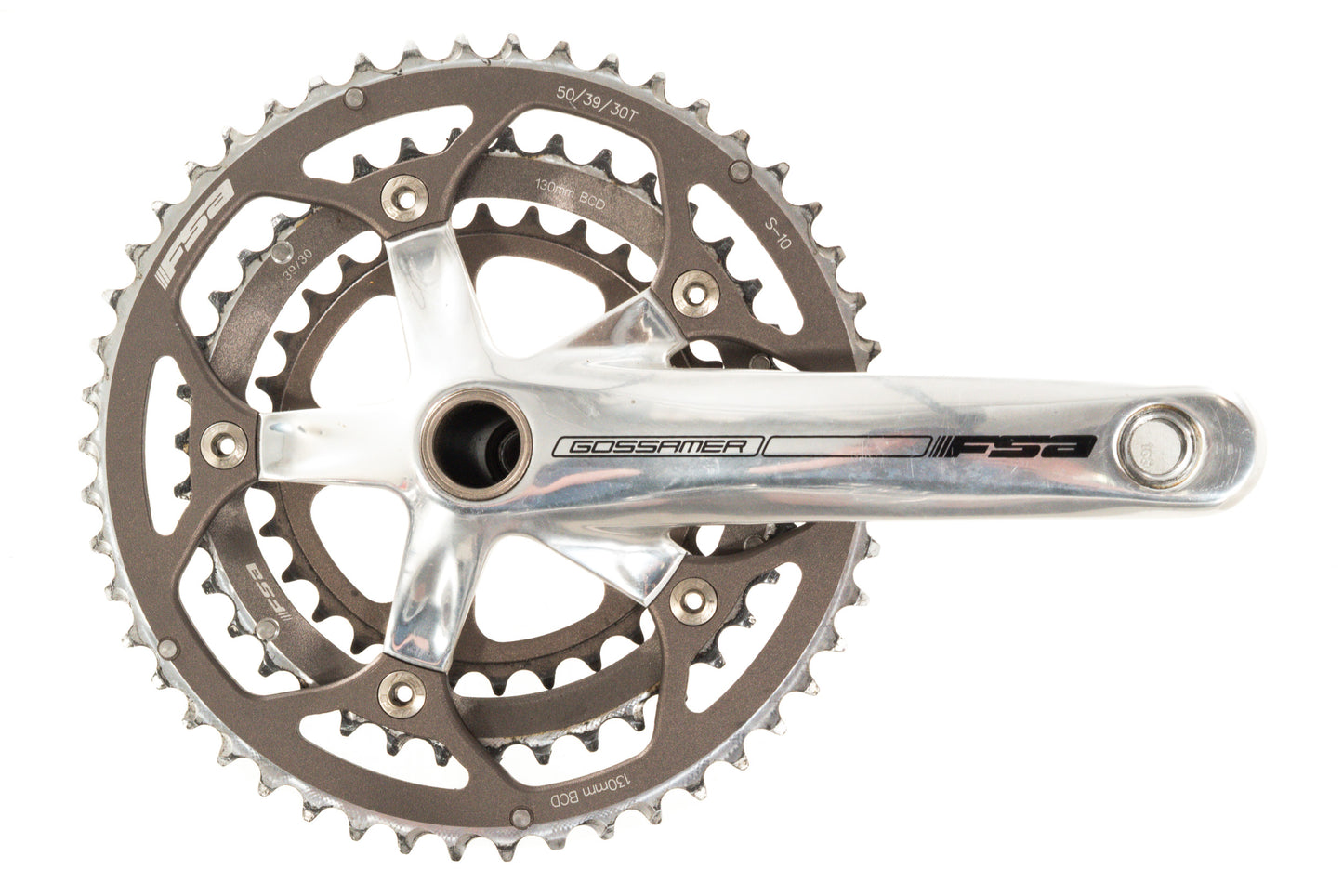 USED Shimano 105 5600/5603 3x10 speed Triple Groupset Silver