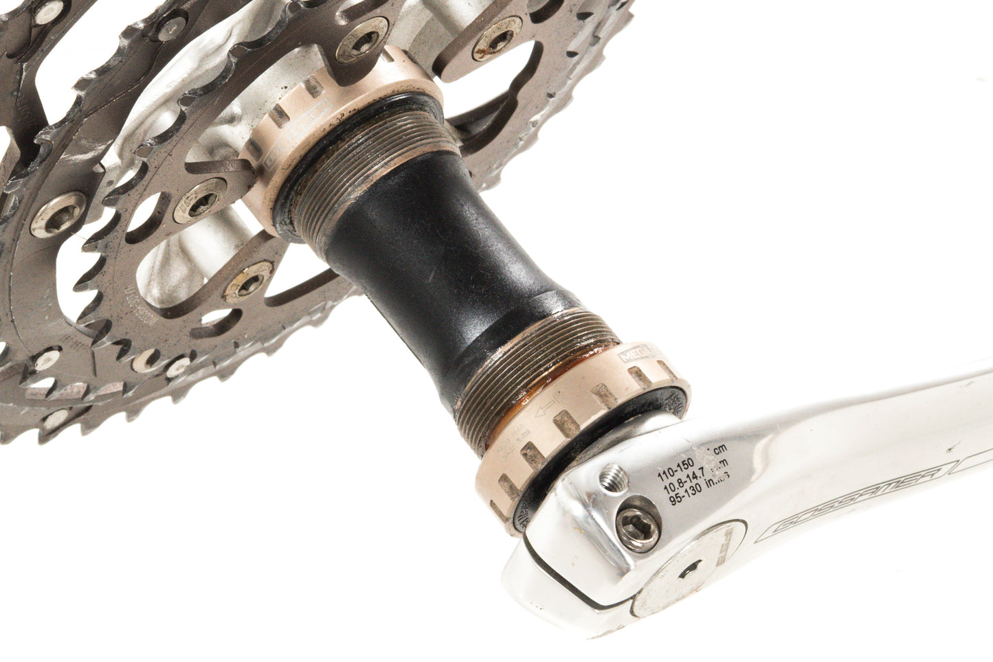 USED Shimano 105 5600/5603 3x10 speed Triple Groupset Silver