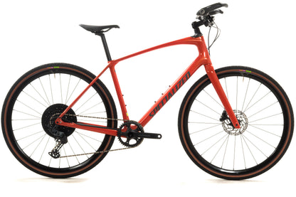 NEW DEMO 2021 Specialized Sirrus X 5.0 Medium Carbon Flat Bar Gravel / Hybrid Bike Red