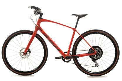 NEW DEMO 2021 Specialized Sirrus X 5.0 Medium Carbon Flat Bar Gravel / Hybrid Bike Red