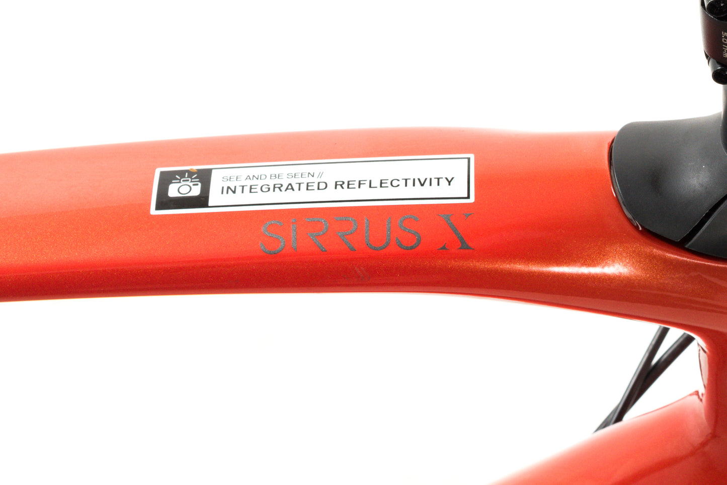 NEW DEMO 2021 Specialized Sirrus X 5.0 Medium Carbon Flat Bar Gravel / Hybrid Bike Red