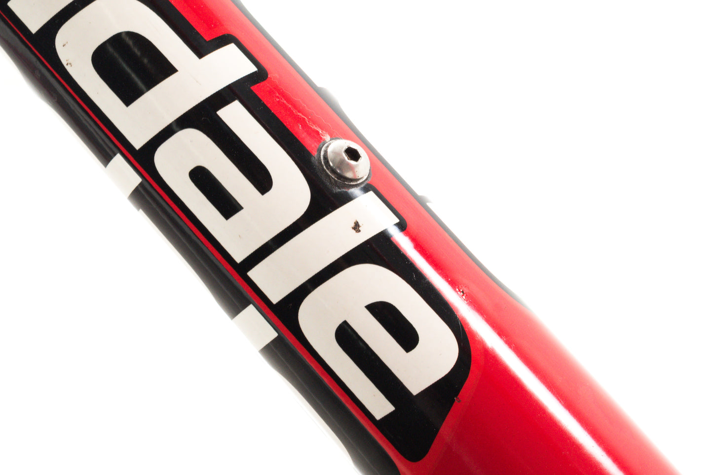 USED Cannondale CAAD7 56cm Aluminum Road Bike Frame w/ Carbon Slice Fork Red