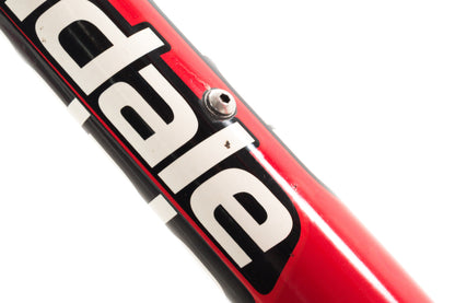 USED Cannondale CAAD7 56cm Aluminum Road Bike Frame w/ Carbon Slice Fork Red