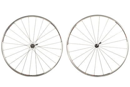 USED Real Design Ultra Sphere 700C Road Wheelset 10 Speed Rim Brake QR 1365g Silver