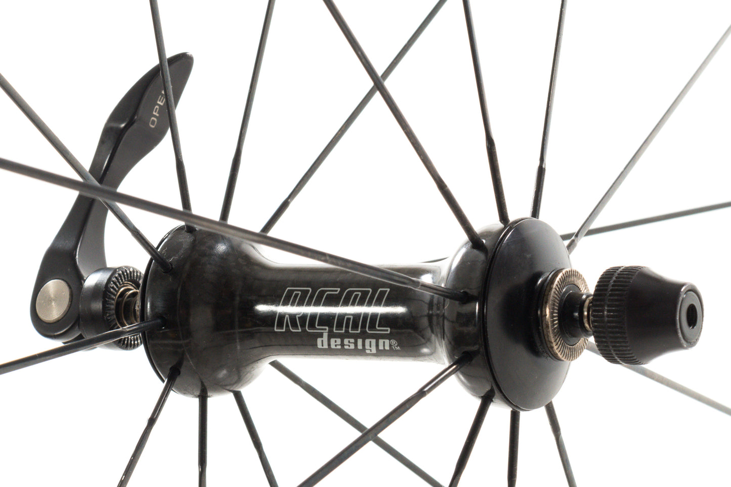 USED Real Design Ultra Sphere 700C Road Wheelset 10 Speed Rim Brake QR 1365g Silver