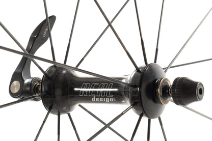 USED Real Design Ultra Sphere 700C Road Wheelset 10 Speed Rim Brake QR 1365g Silver