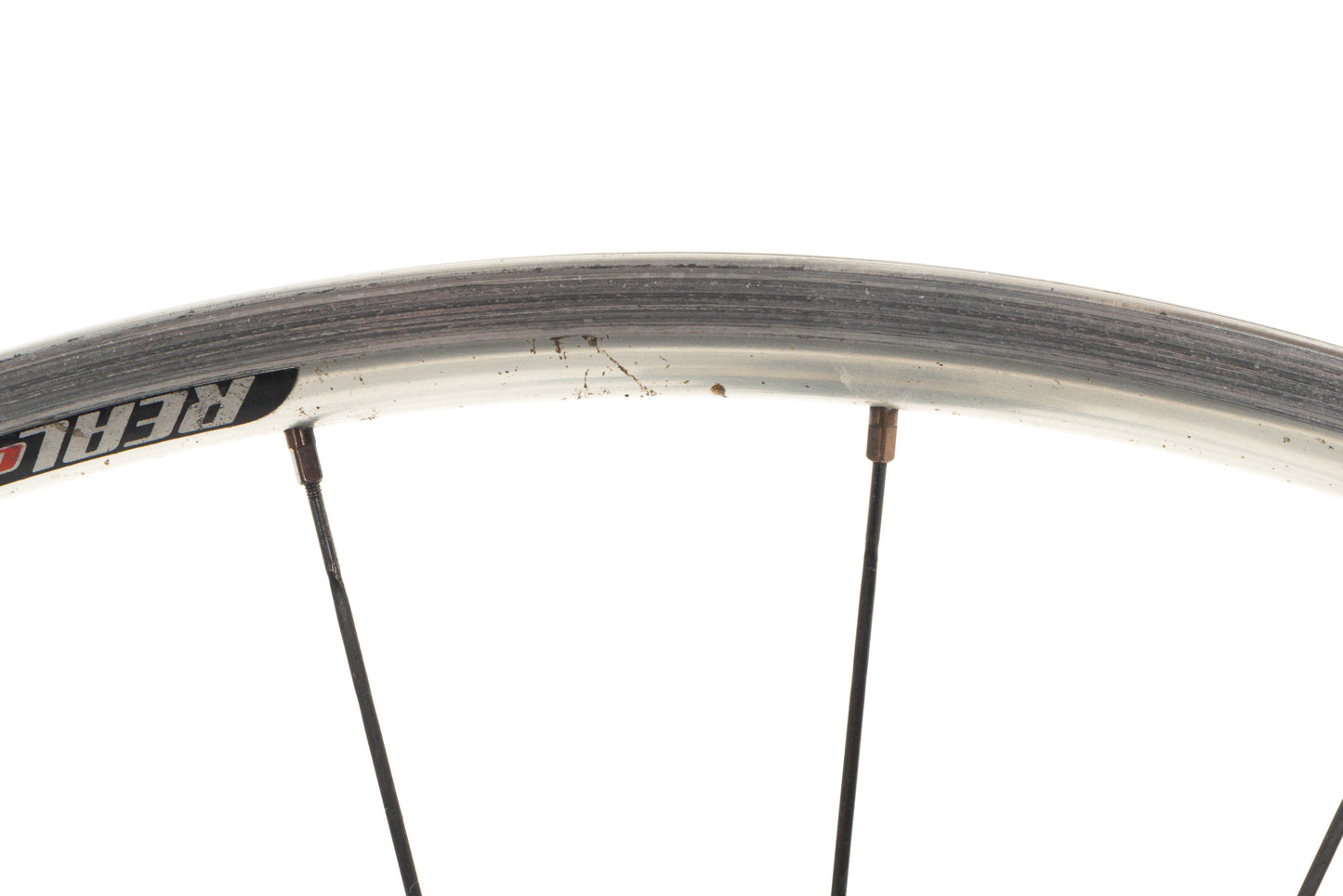USED Real Design Ultra Sphere 700C Road Wheelset 10 Speed Rim Brake QR 1365g Silver