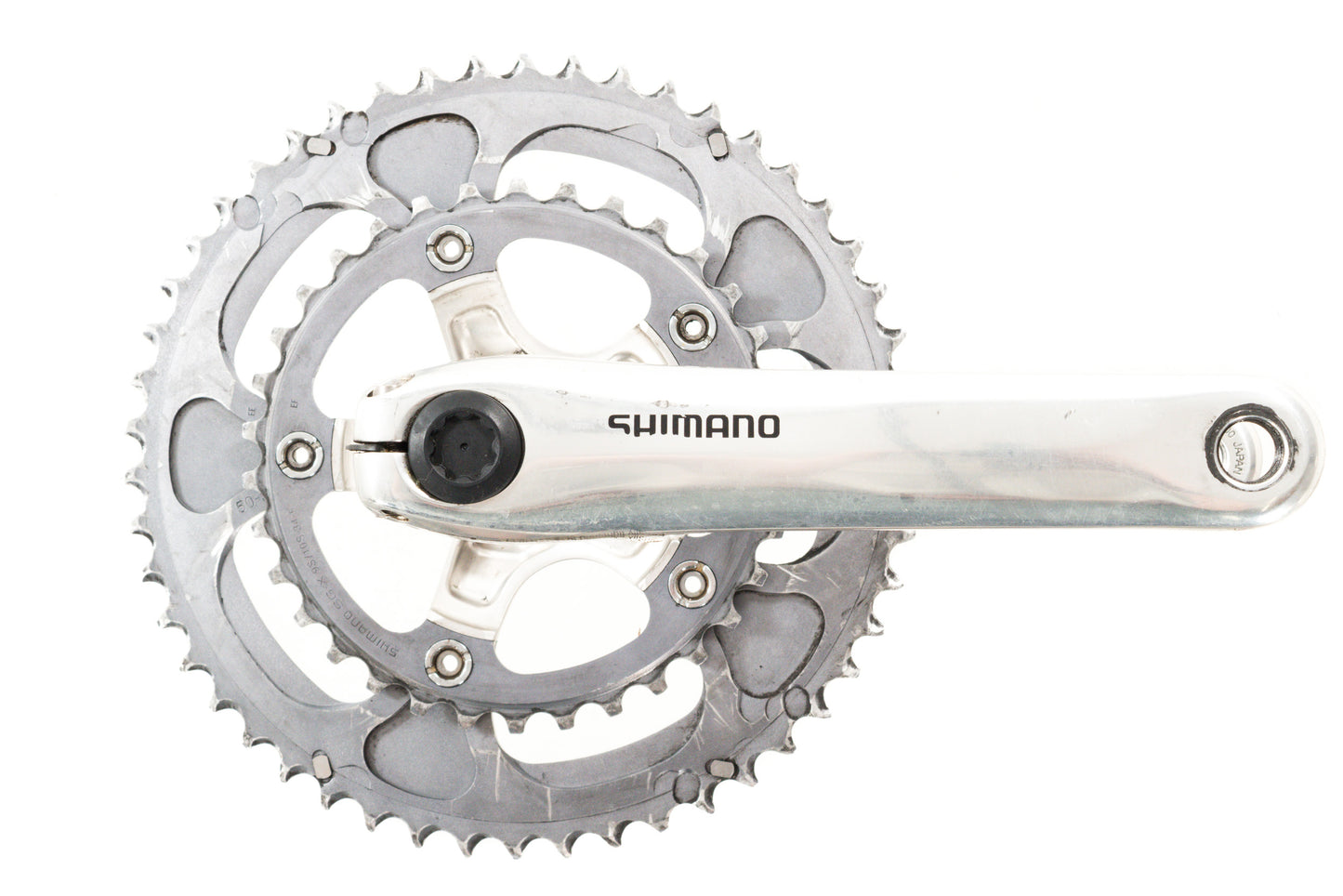USED Shimano Dura-Ace 7800 2x10 speed Mixed Road Groupset Silver Compact