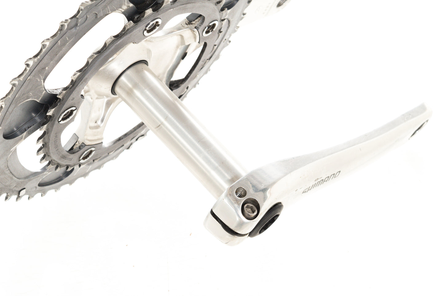USED Shimano Dura-Ace 7800 2x10 speed Mixed Road Groupset Silver Compact