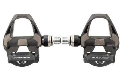 USED Shimano Dura-Ace PDr-R9100 Carbon Road Pedals