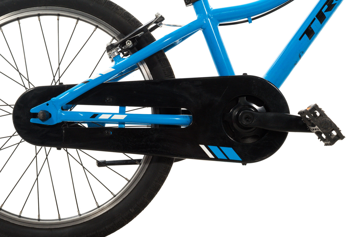 USED Trek Precaliber 20" Kids Bike Single Speed Blue Coaster Brake/Hand Brake