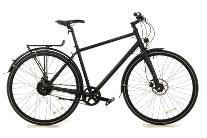 USED Priority Continuum Onyx 19" Belt Drive Enviolo Commuter Bike Black