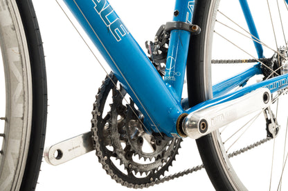 USED Cannondale CAAD4 R500 47cm Aluminum Road Bike Shimano 3x9 speed Blue