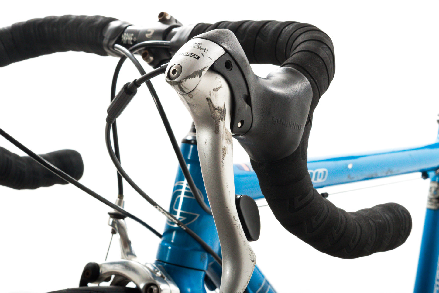 USED Cannondale CAAD4 R500 47cm Aluminum Road Bike Shimano 3x9 speed Blue