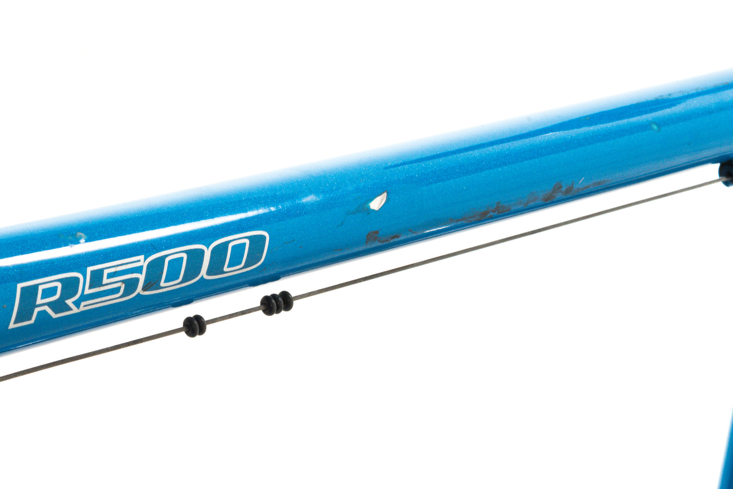 USED Cannondale CAAD4 R500 47cm Aluminum Road Bike Shimano 3x9 speed Blue