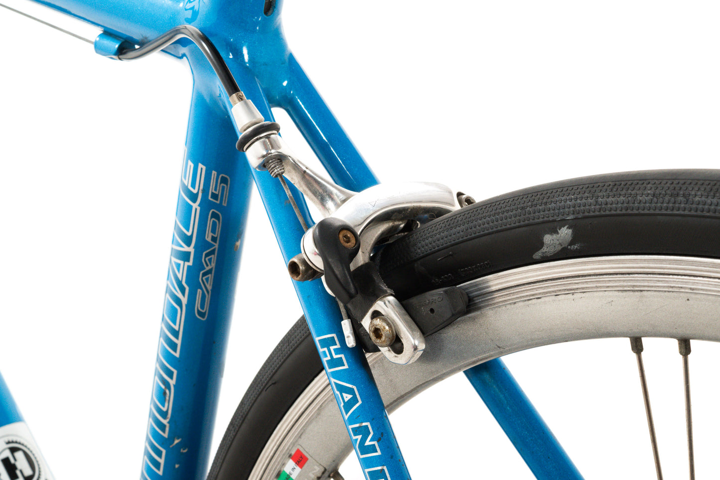 USED Cannondale CAAD4 R500 47cm Aluminum Road Bike Shimano 3x9 speed Blue