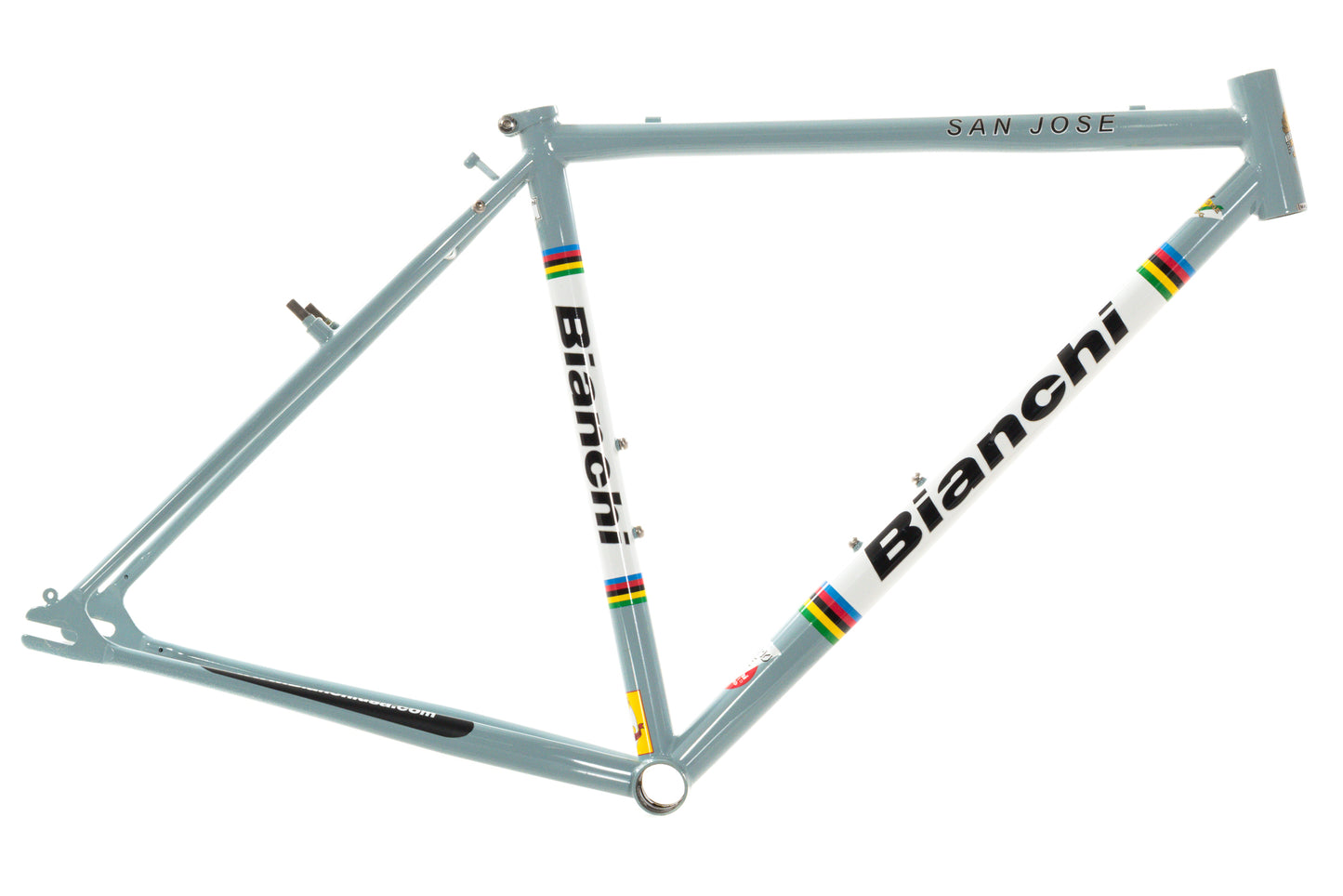 NEW out of box Bianchi San Jose 49cm Single Speed Cyclocross Gravel Frame Canti-Brakes Celeste