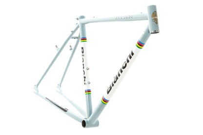 NEW out of box Bianchi San Jose 49cm Single Speed Cyclocross Gravel Frame Canti-Brakes Celeste