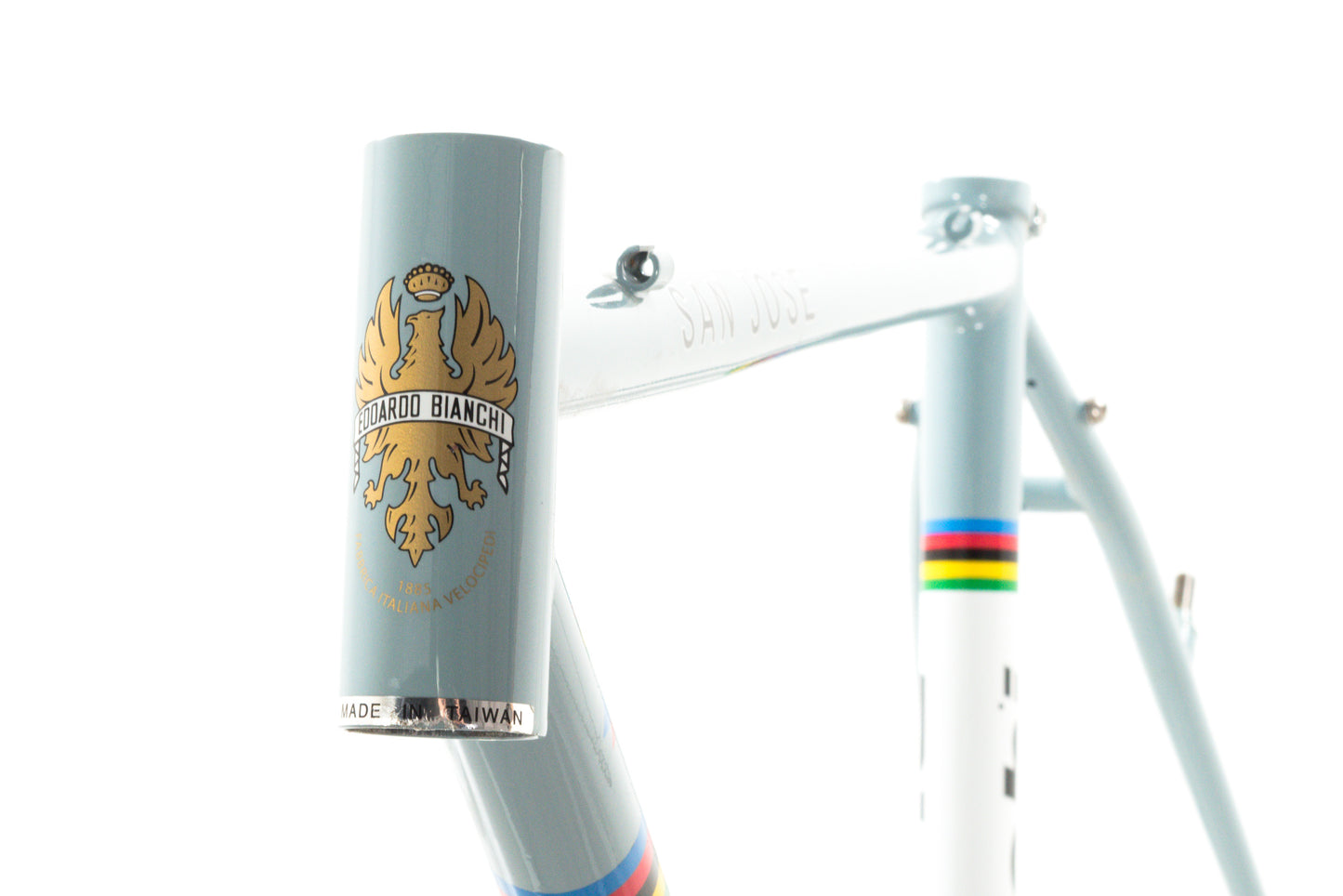NEW out of box Bianchi San Jose 49cm Single Speed Cyclocross Gravel Frame Canti-Brakes Celeste