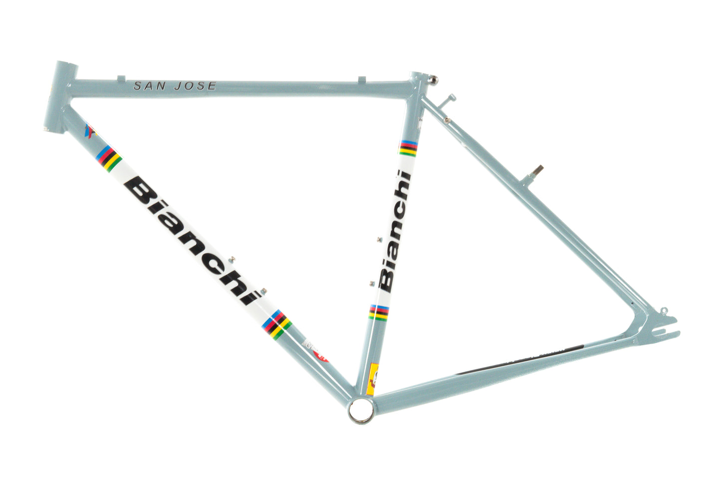 NEW out of box Bianchi San Jose 49cm Single Speed Cyclocross Gravel Frame Canti-Brakes Celeste