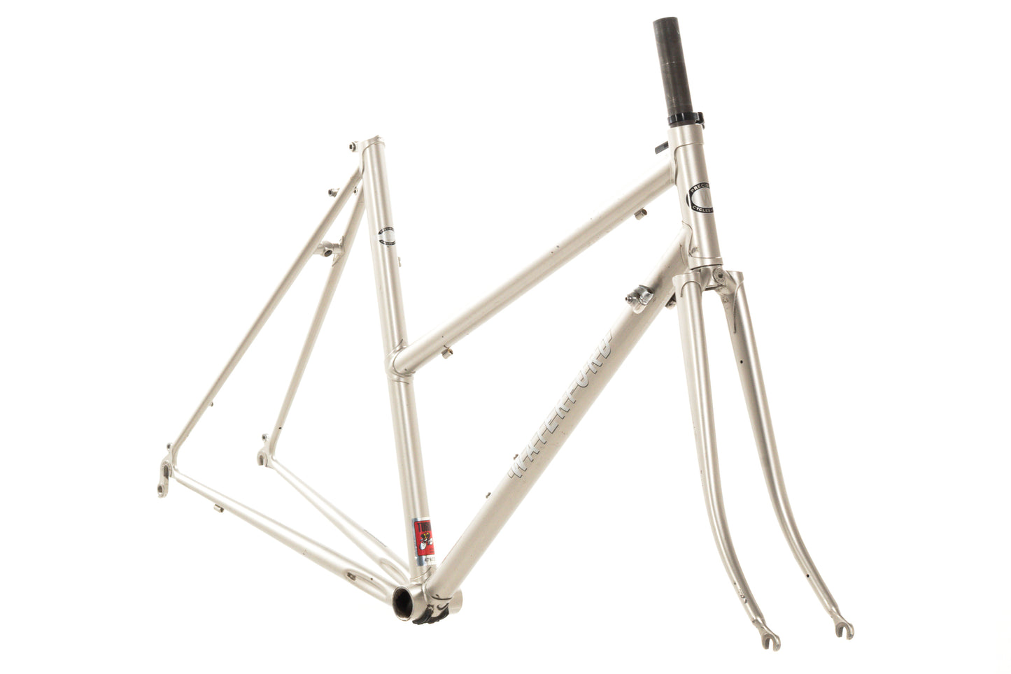USED Waterford 52cm Mixte Step-Thru Road Bike Frame Lugged Steel Made in USA