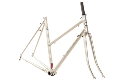 USED Waterford 52cm Mixte Step-Thru Road Bike Frame Lugged Steel Made in USA