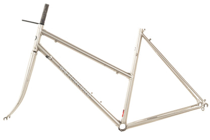 USED Waterford 52cm Mixte Step-Thru Road Bike Frame Lugged Steel Made in USA