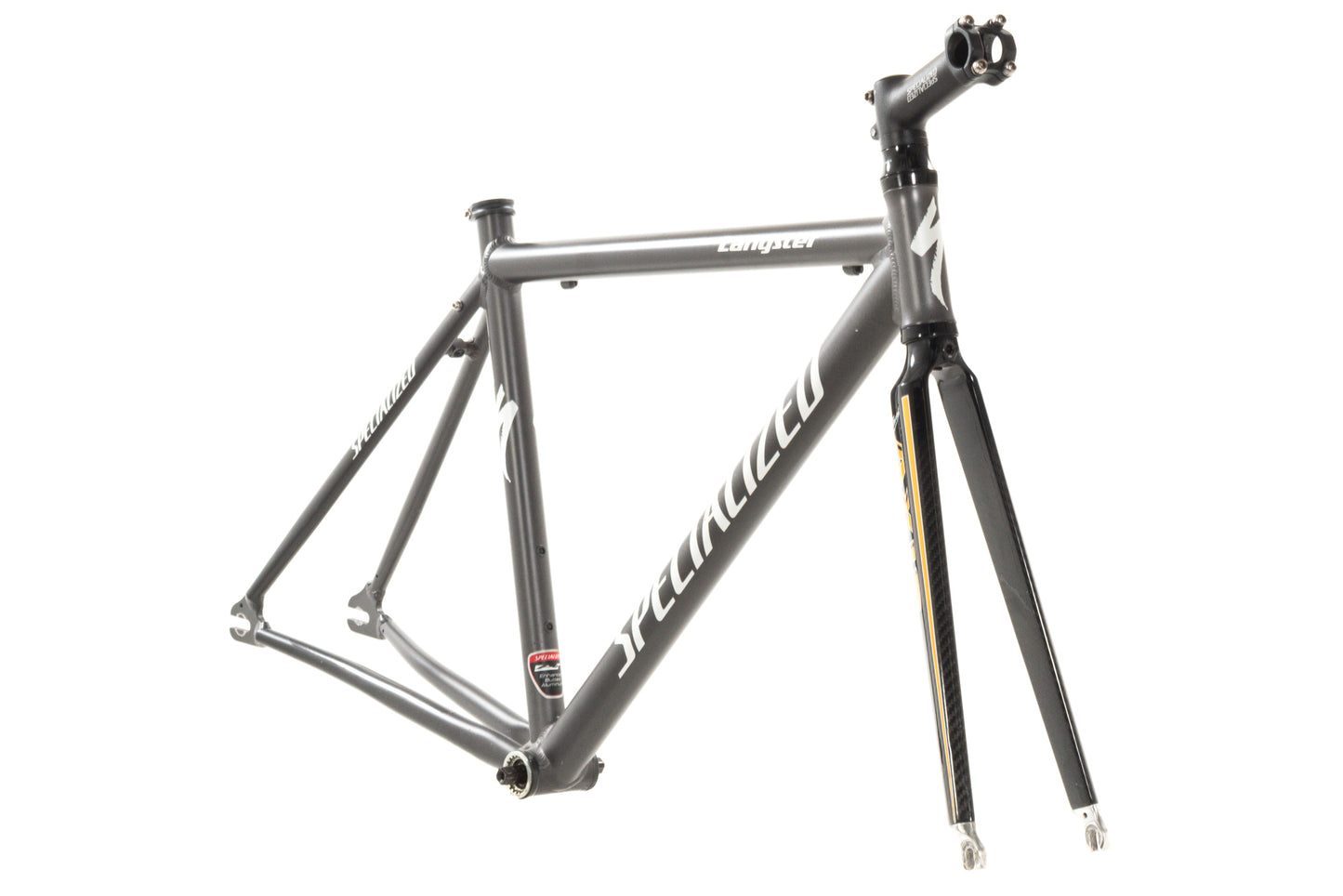 USED Specialized Langster 49cm Aluminum Single Speed Frameset w/ Forte Axis Fork Track Fixed Gear Fixie
