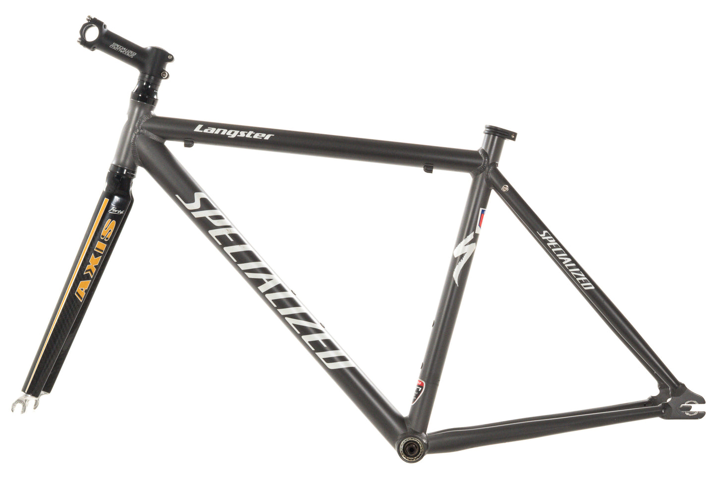 USED Specialized Langster 49cm Aluminum Single Speed Frameset w/ Forte Axis Fork Track Fixed Gear Fixie