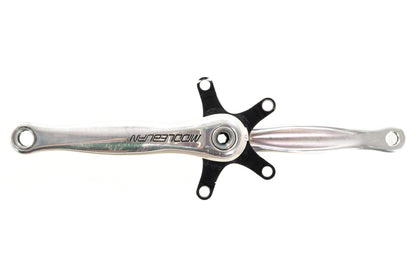 USED Middleburn RS8 X Type 170mm Boost Crankset 24mm Hollow Spindle Polished Silver