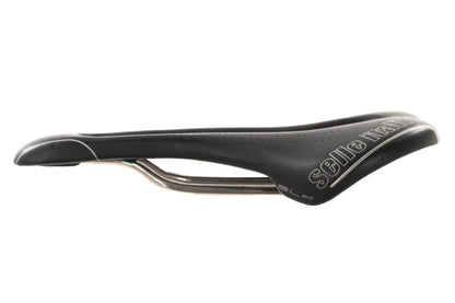 USED Selle Italia SLR Superflow Saddle L3 145mm Carbon Shell Ti 316 Rails