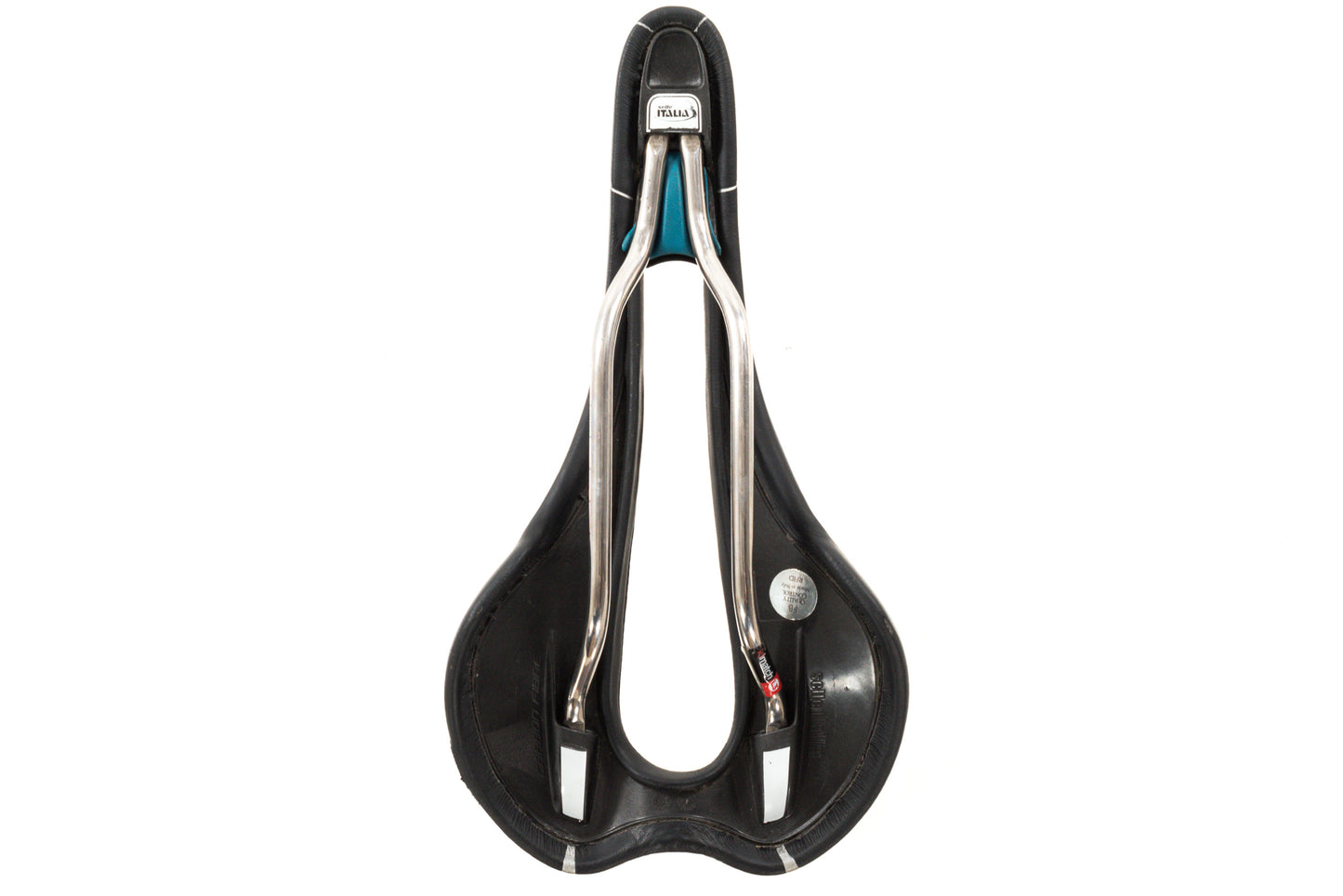 USED Selle Italia SLR Superflow Saddle L3 145mm Carbon Shell Ti 316 Rails