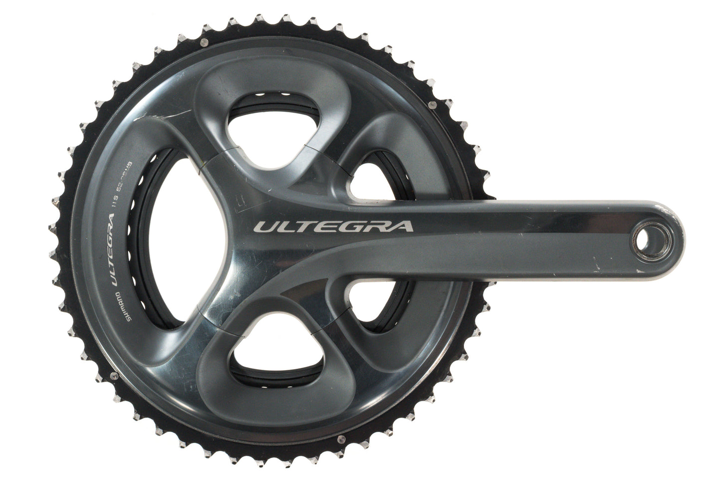 USED Shimano Ultegra FC-6800 175mm 52/36T Road Crankset 2x11 Speed Hollowtech II 24mm spindle
