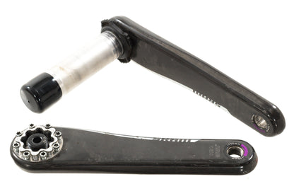 USED SRAM RED AXS Crank Arm Assembly - 170mm, 8-Bolt Direct Mount, DUB Spindle Interface, Natural Carbon, D1