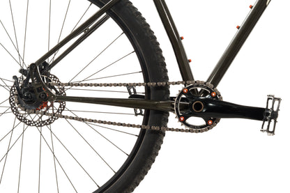 USED 2104 Salsa El Mariachi Medium Single Speed Steel Mountain Bike 29" Hydraulic Disc Brown/Orange