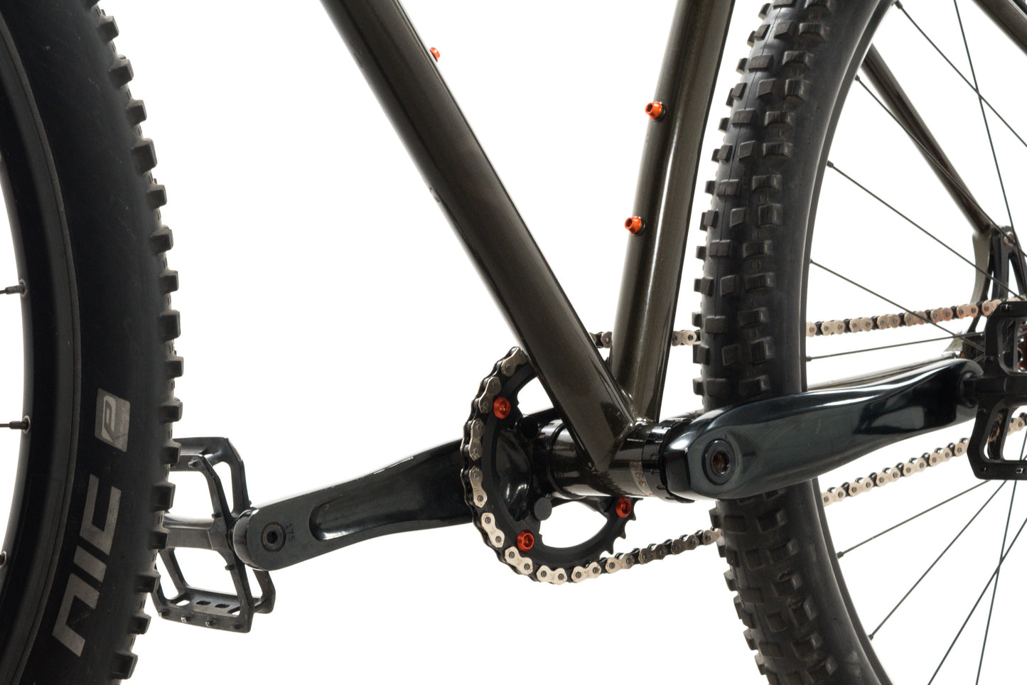 USED 2104 Salsa El Mariachi Medium Single Speed Steel Mountain Bike 29" Hydraulic Disc Brown/Orange