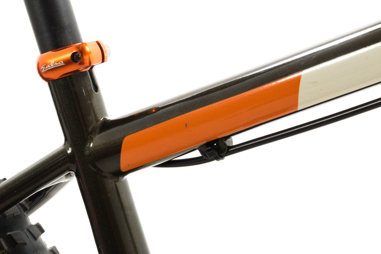 USED 2104 Salsa El Mariachi Medium Single Speed Steel Mountain Bike 29" Hydraulic Disc Brown/Orange