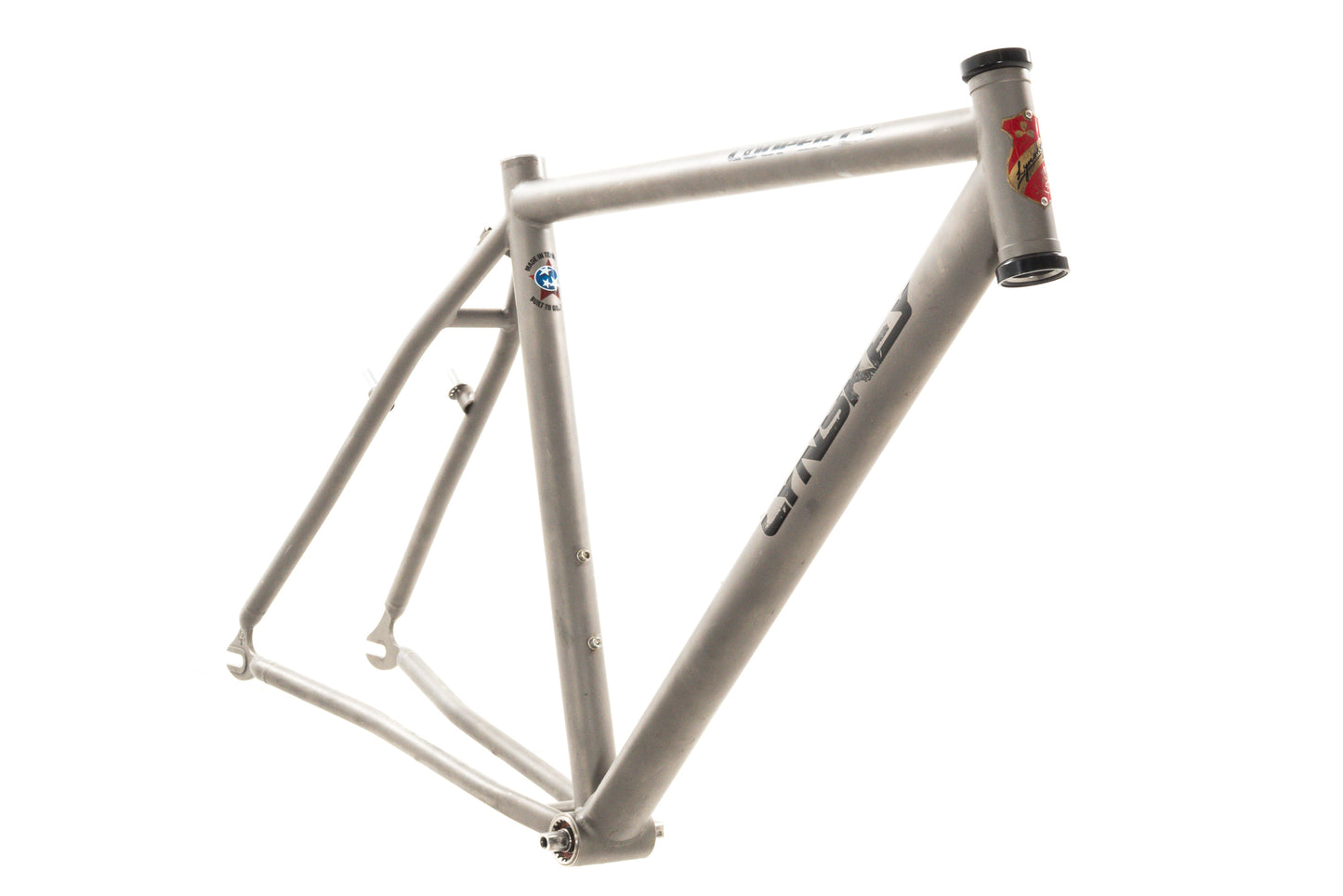 USED Lynskey Cooper CX 52cm Titanium Single Speed Cyclocross / Gravel Frame Cantilever Rim Brake