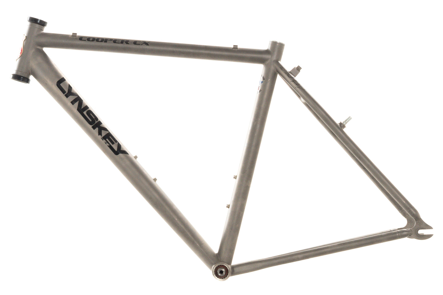 USED Lynskey Cooper CX 52cm Titanium Single Speed Cyclocross / Gravel Frame Cantilever Rim Brake
