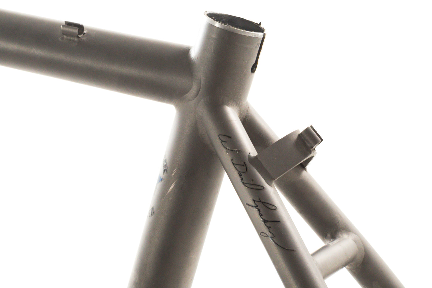 USED Lynskey Cooper CX 52cm Titanium Single Speed Cyclocross / Gravel Frame Cantilever Rim Brake