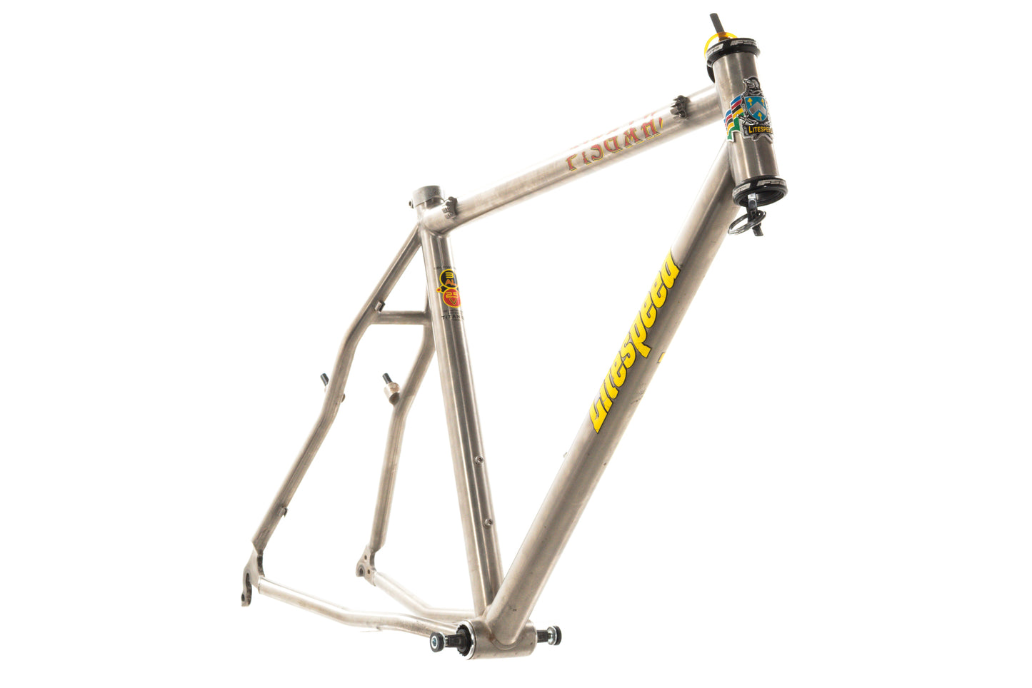USED 1990s Litespeed Pisgah Medium 26" Titatnium Hardtail Mountain Frame