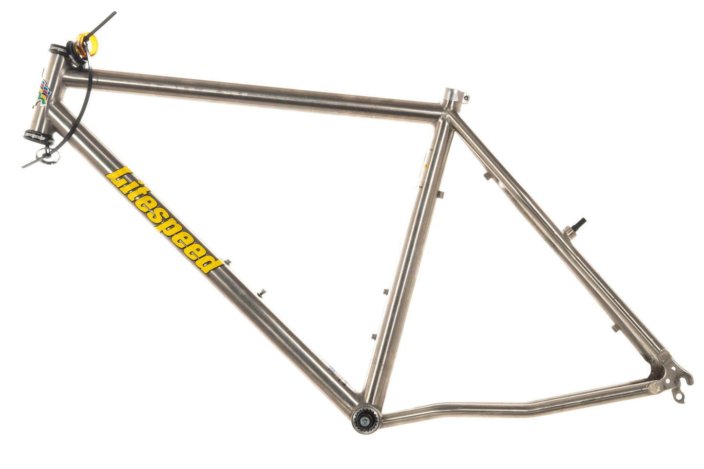 USED 1990s Litespeed Pisgah Medium 26" Titatnium Hardtail Mountain Frame
