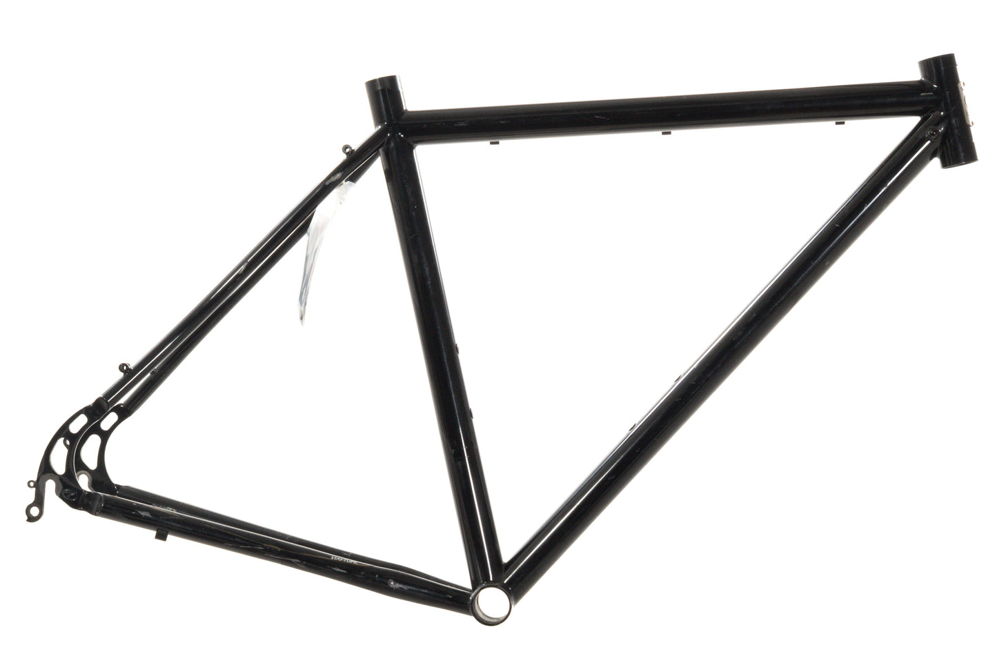 USED Seven Cycles 52cm Black Titanium Gravel/Cyclecross Frame Quick Release Disc Brake
