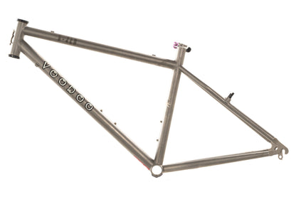 USED 1997 Voodoo Cycles D-JAB 16" Small Titanium 26" Wheel Hardtail Mountain Frame QR Rim Brake