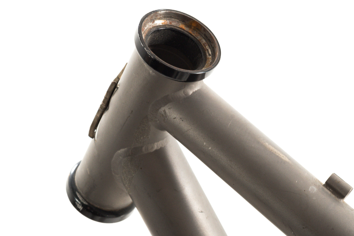 USED 1997 Voodoo Cycles D-JAB 16" Small Titanium 26" Wheel Hardtail Mountain Frame QR Rim Brake