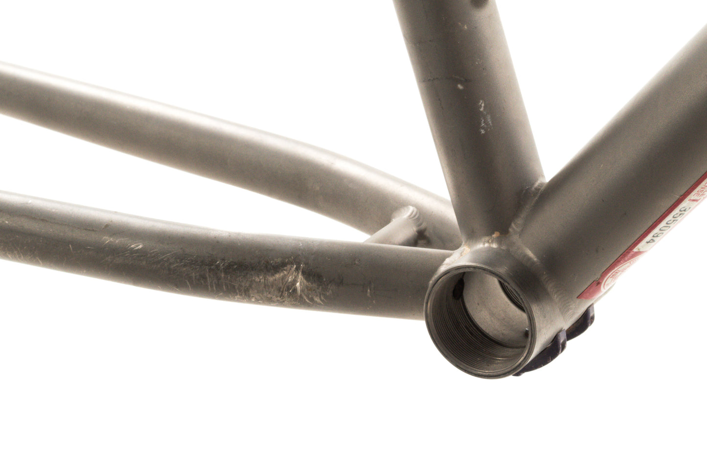 USED 1997 Voodoo Cycles D-JAB 16" Small Titanium 26" Wheel Hardtail Mountain Frame QR Rim Brake