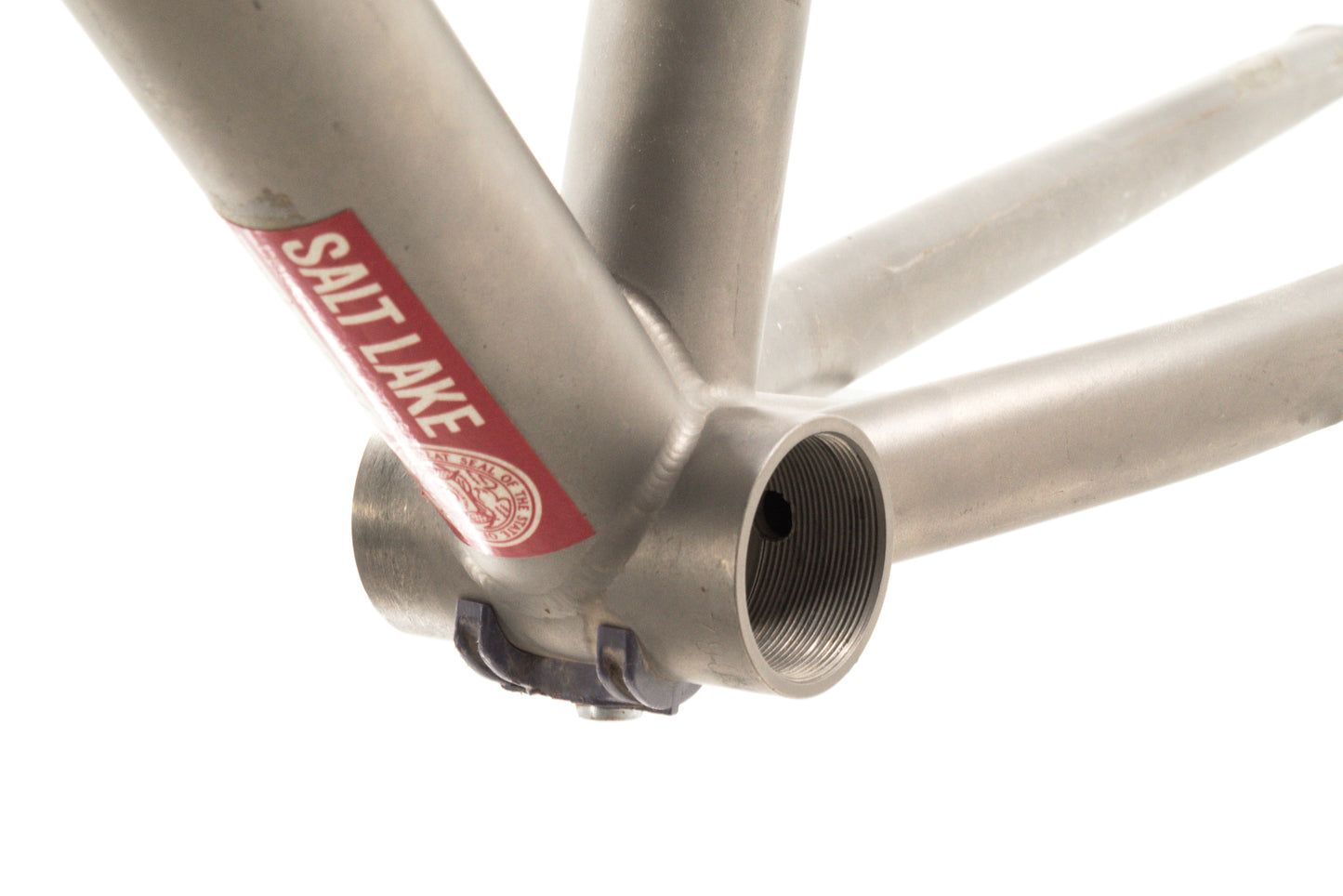 USED 1997 Voodoo Cycles D-JAB 16" Small Titanium 26" Wheel Hardtail Mountain Frame QR Rim Brake